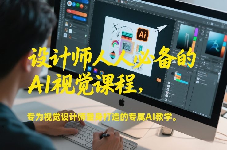 设计师人人必备的AI视觉课程,专为视觉设计师量身打造的专属AI教学-紫薇云网创合伙人