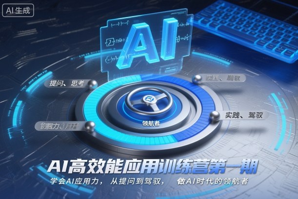 AI高效能应用训练营第一期，学会AI应用力，从提问到驾驭，做AI时代的领航者(更新)-紫薇云网创合伙人