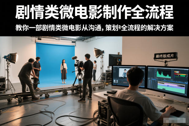 剧情类微电影制作全流程，教你一部剧情类微电影从沟通，策划到拍摄制作全流程的解决方案-紫薇云网创合伙人