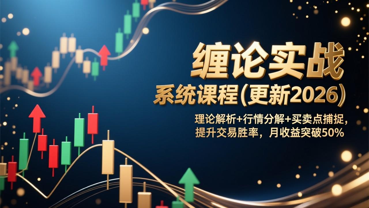 缠论实战系统课程(更新2026-紫薇云网创合伙人