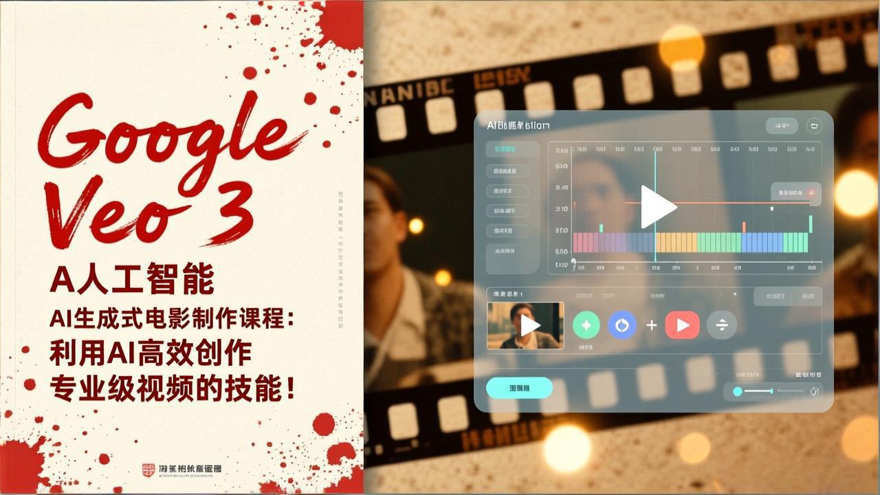 Google Veo 3人工智能AI生成式电影制作课程：利用AI高效创作专业级视频的技能！-紫薇云网创合伙人