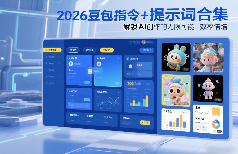 2026豆包指令+提示词合集,解锁AI创作的无限可能,效率倍增-紫薇云网创合伙人