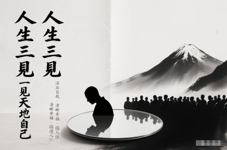 人生三见一见天地见众生见自己,活出自我拥有清晰幸福人生,搞透人性-紫薇云网创合伙人