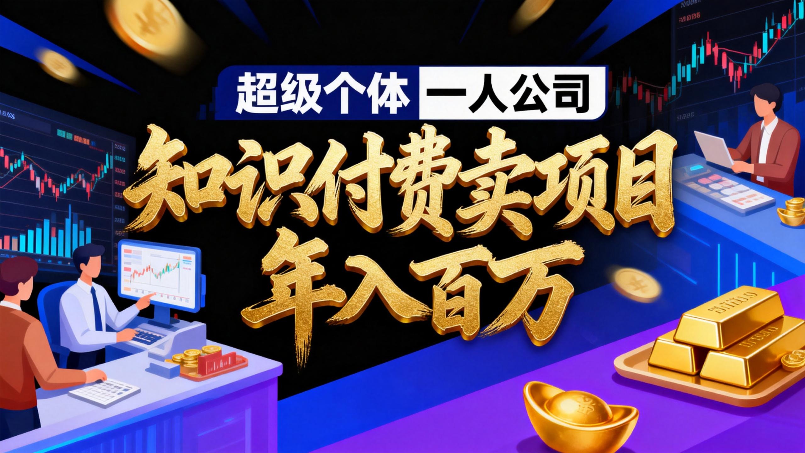 2026年“超级个体一人公司”私域卖项目年入百万，个人IP-精准引流-项目包装-转化成交-紫薇云网创合伙人