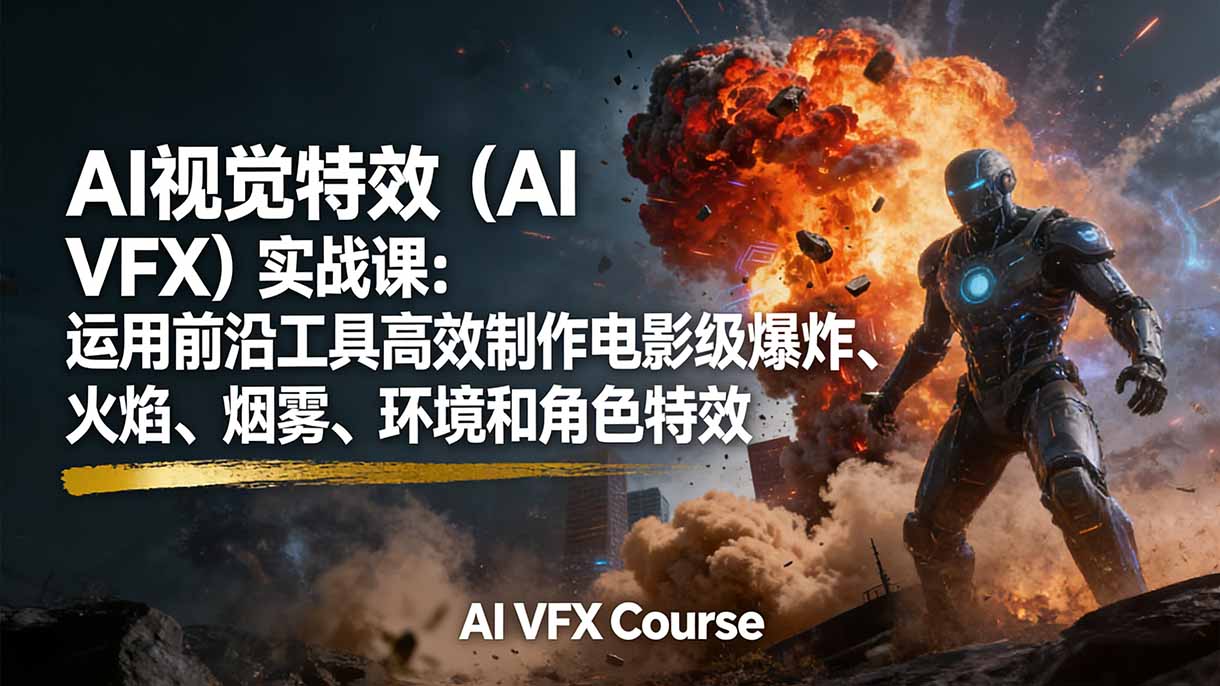 AI视觉特效(AI VFX-紫薇云网创合伙人